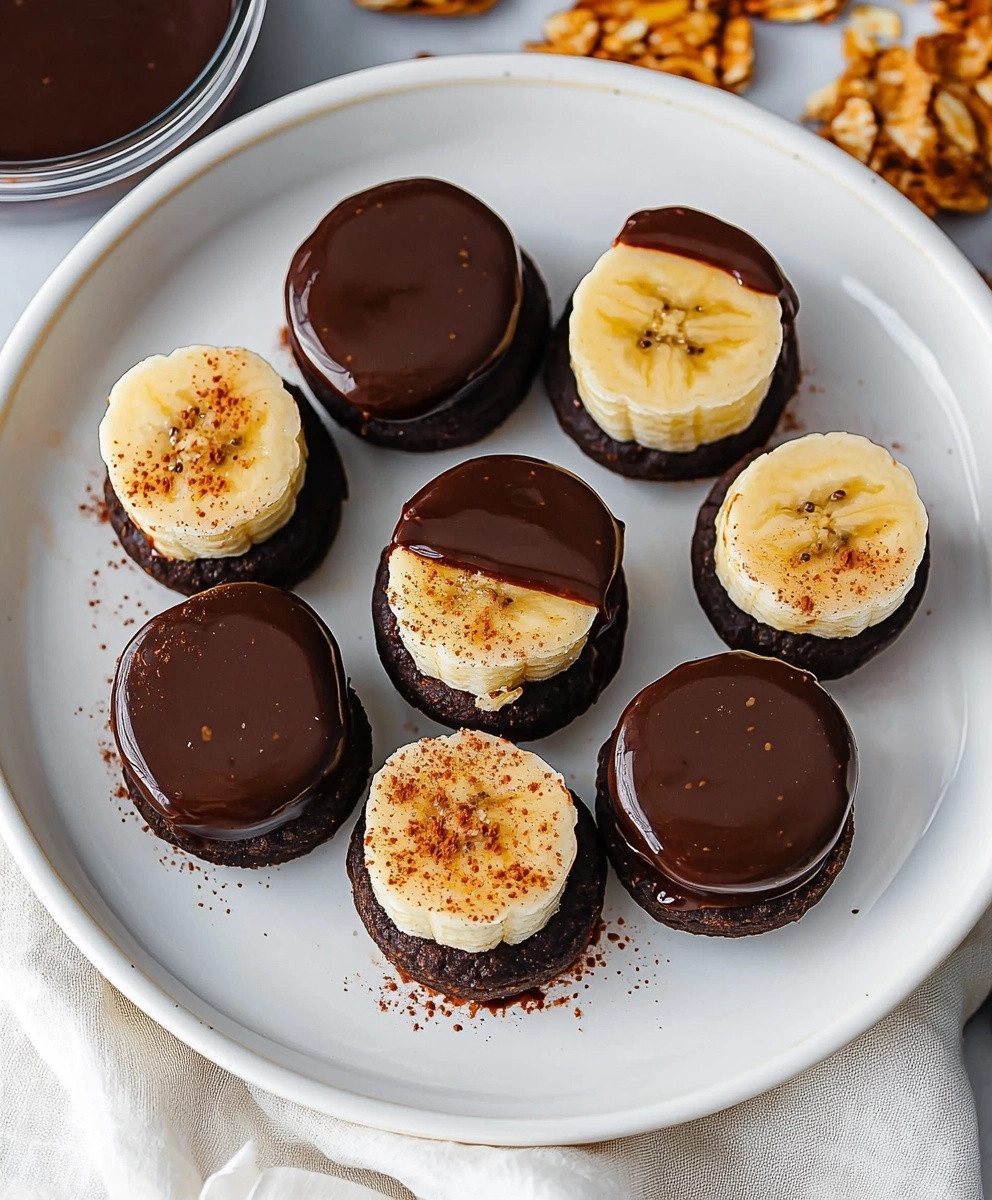 snacks banane chocolat