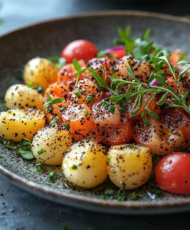 Salade Niçoise traditionnelle