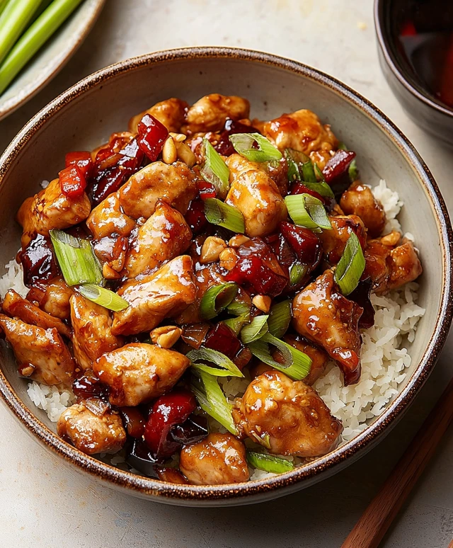 Poulet Kung Pao