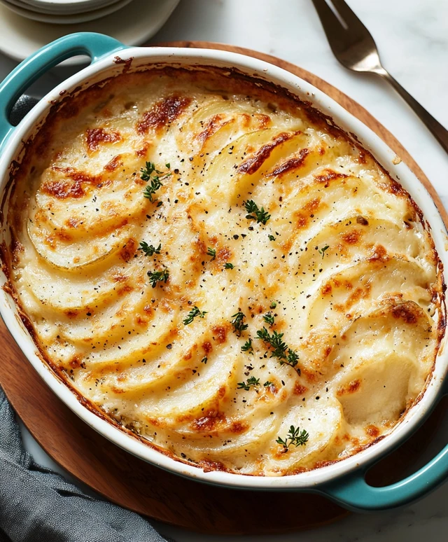 Pommes de terre gratinées