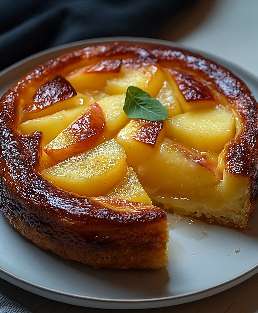 Clafoutis aux pommes moelleux