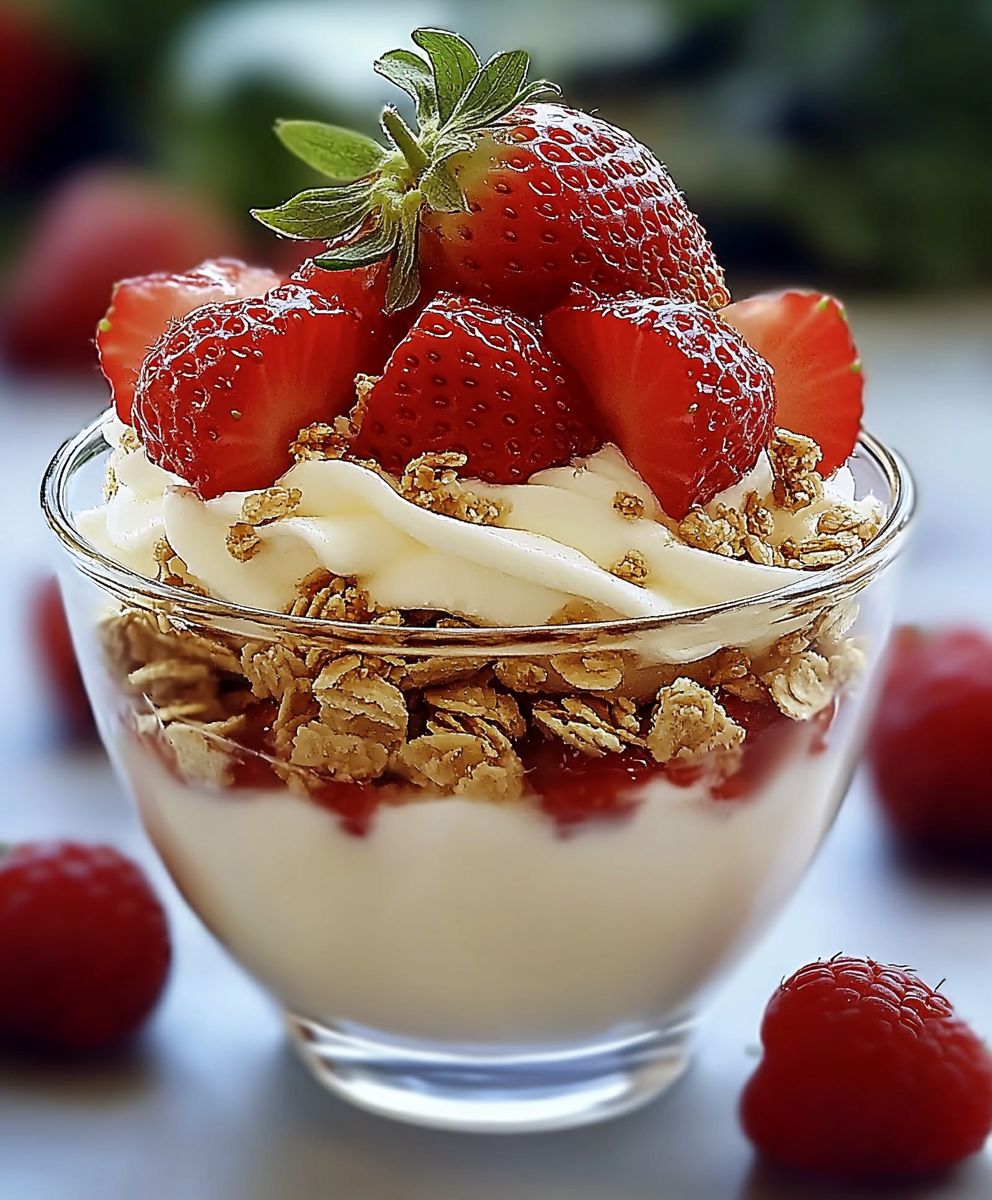 Coupe fraises mascarpone
