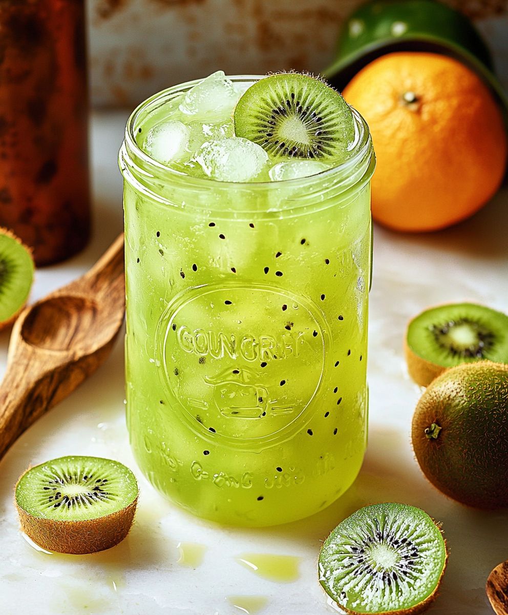 Gatorade maison kiwi agrumes