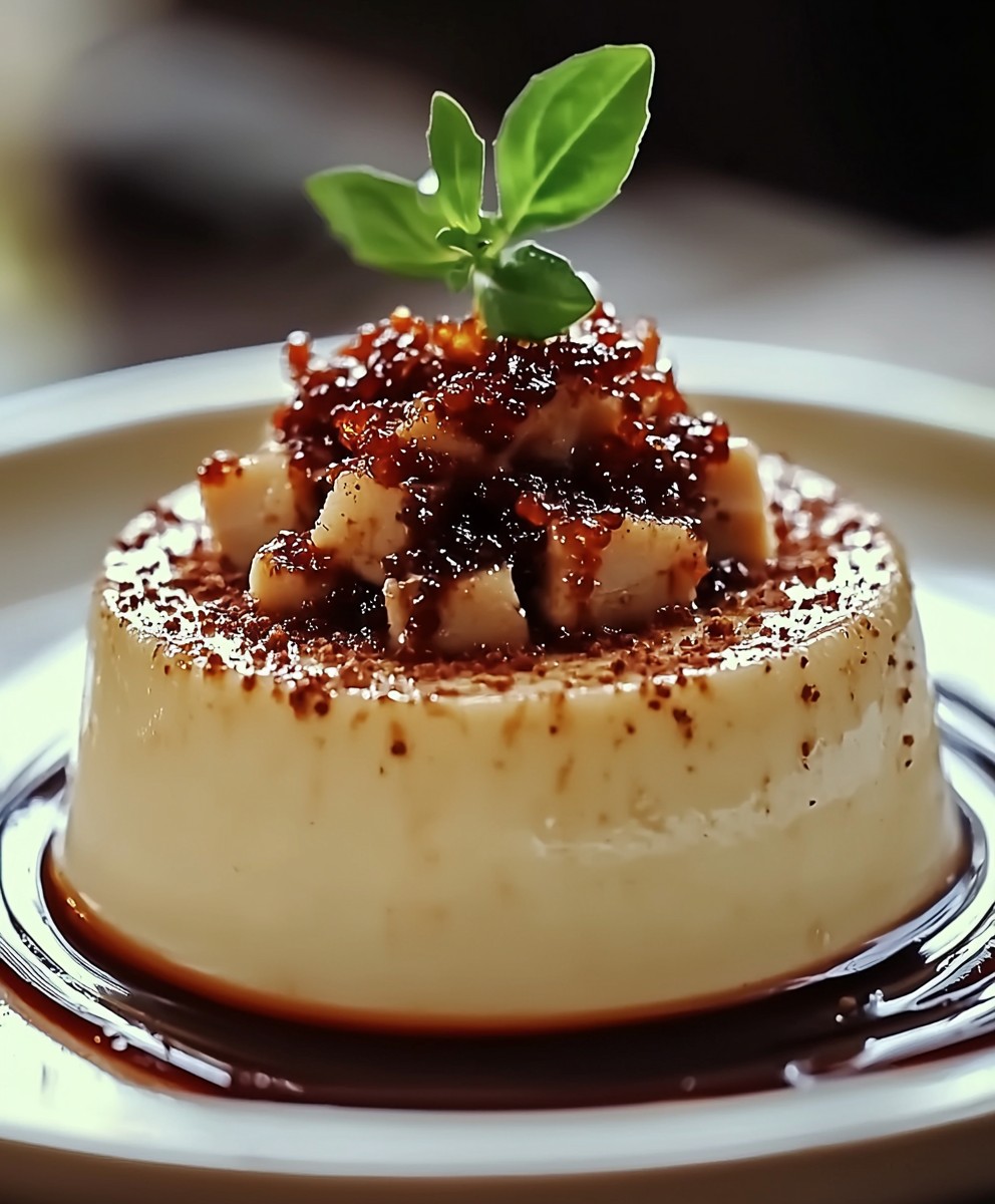 Panna cotta foie gras