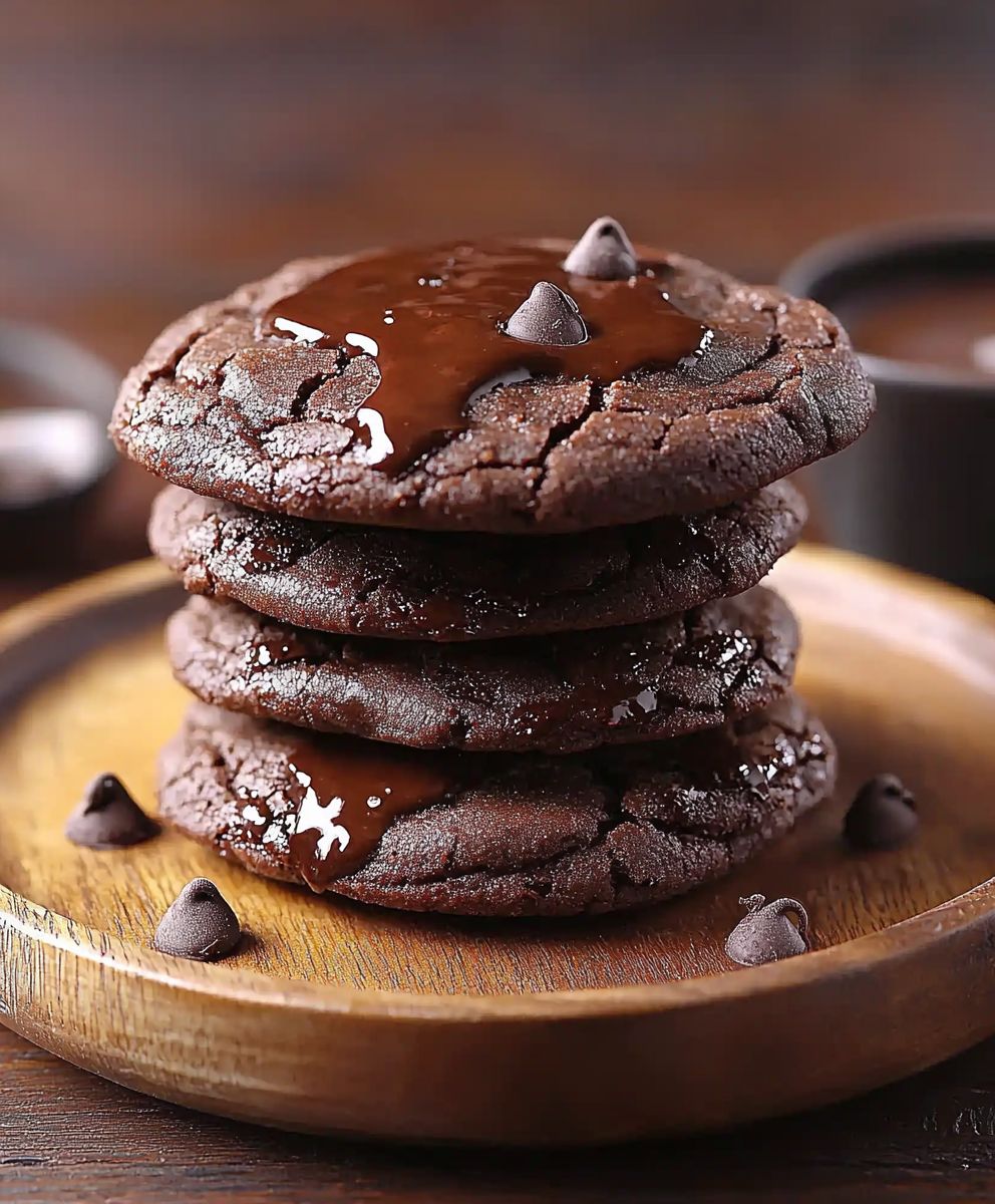 Biscuits fudge chocolat