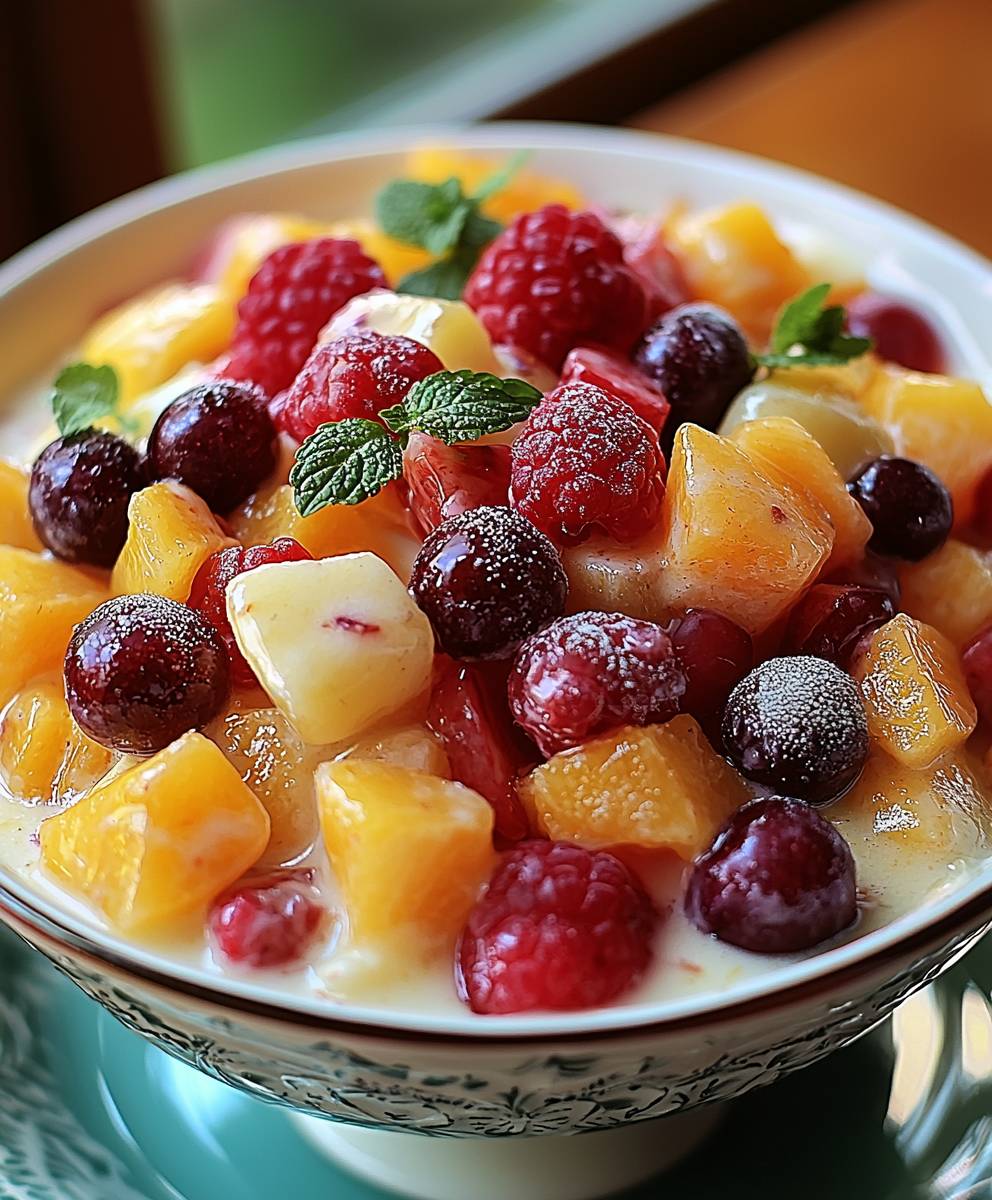 Salade de fruits facile et rapide