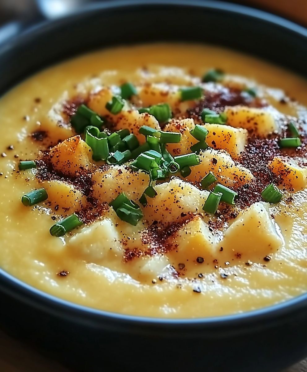 Velouté courge chou fleur onctueux