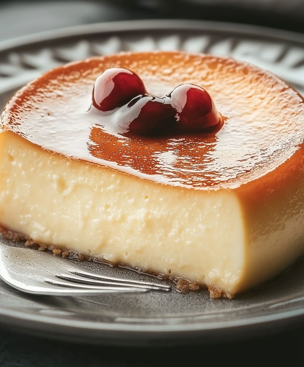 Flan maison sans cuisson