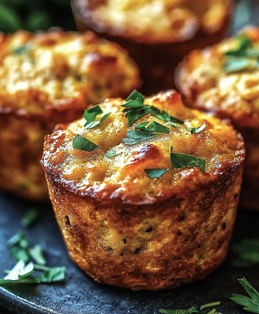 Muffins poulet épices curry
