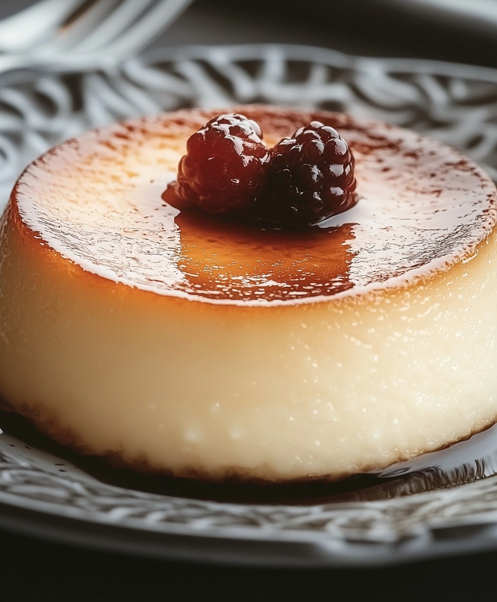 Flan maison sans cuisson