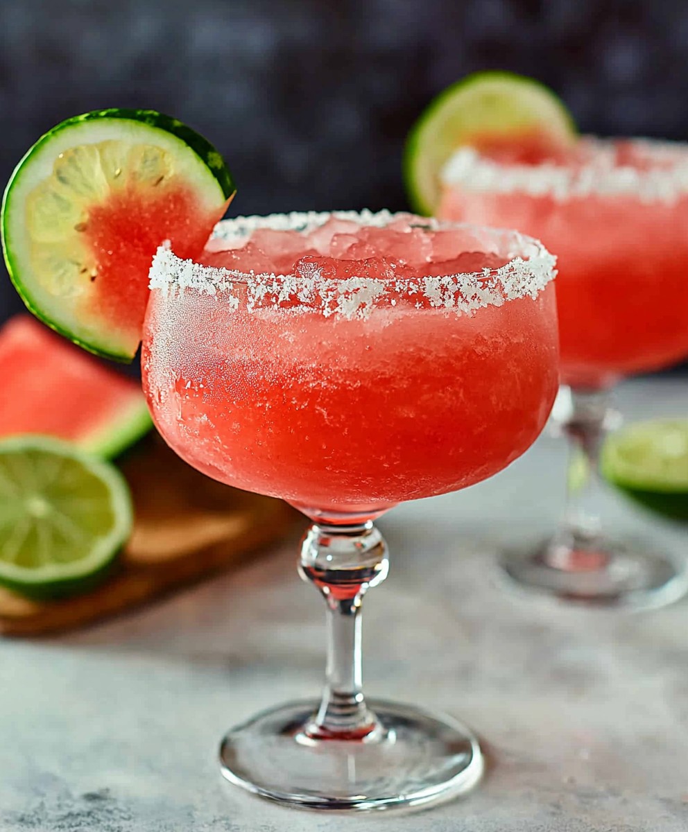 Margarita glacée pastèque