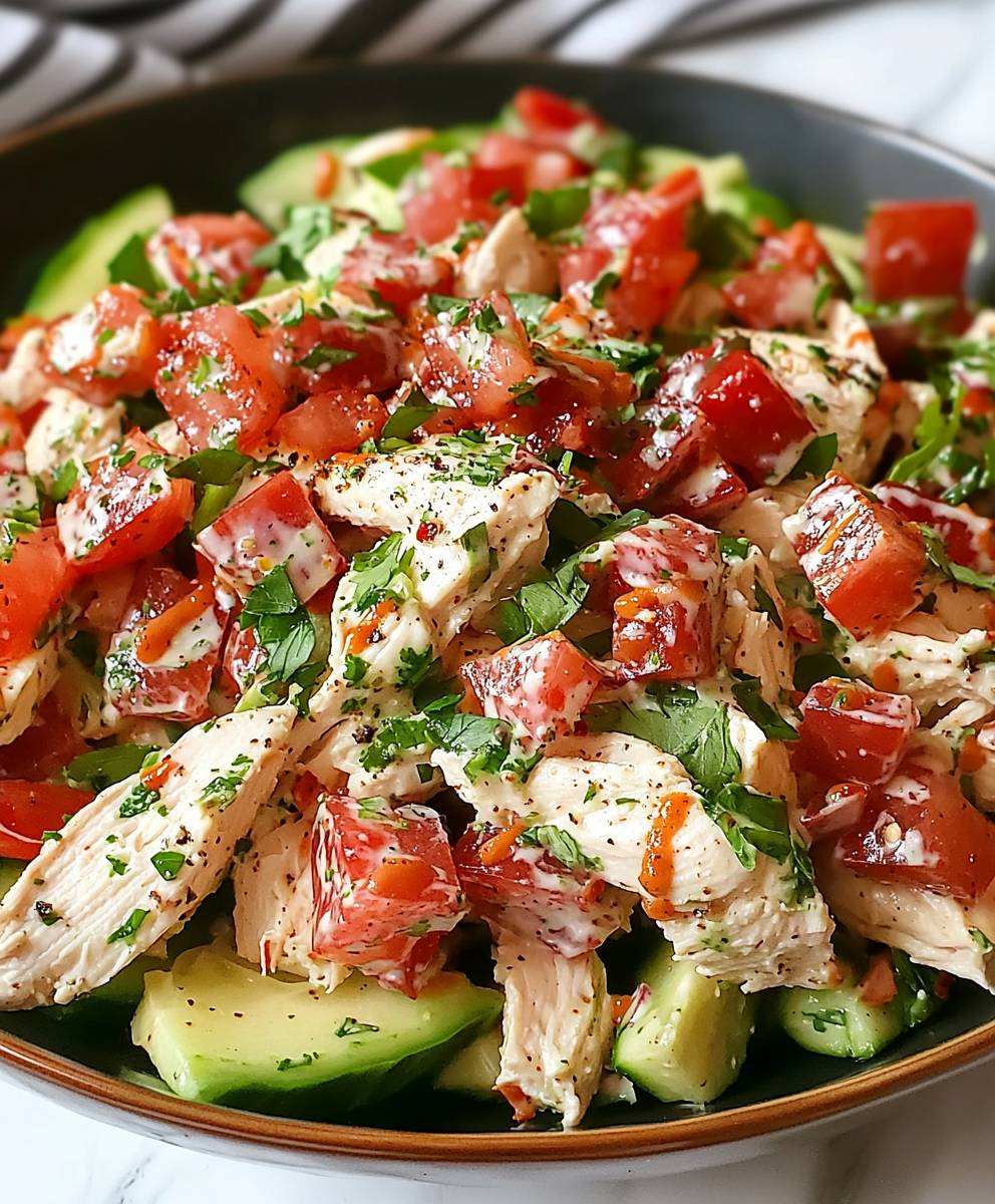Salade de poulet BLT