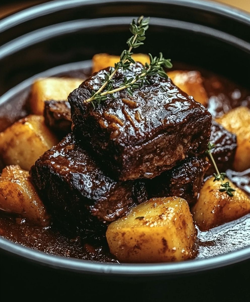 Joue de boeuf mijotée à l'ancienne