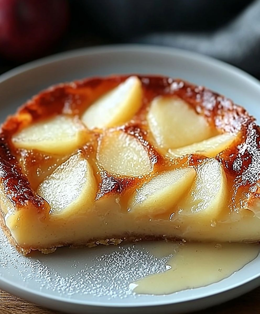 Clafoutis aux poires fondant