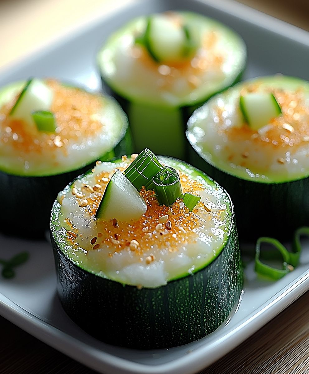 Makis de courgettes