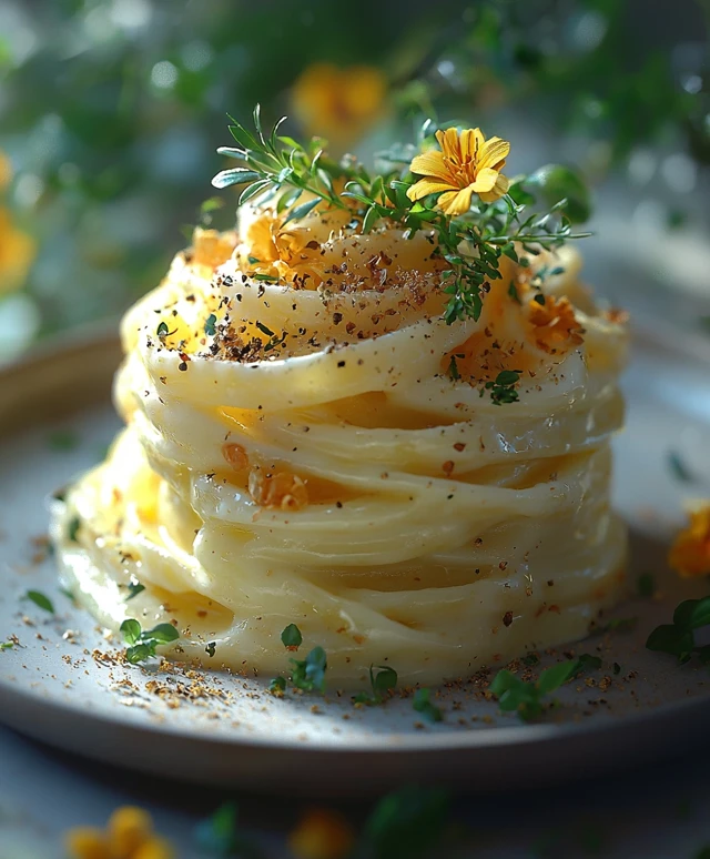 Fettuccine Alfredo maison
