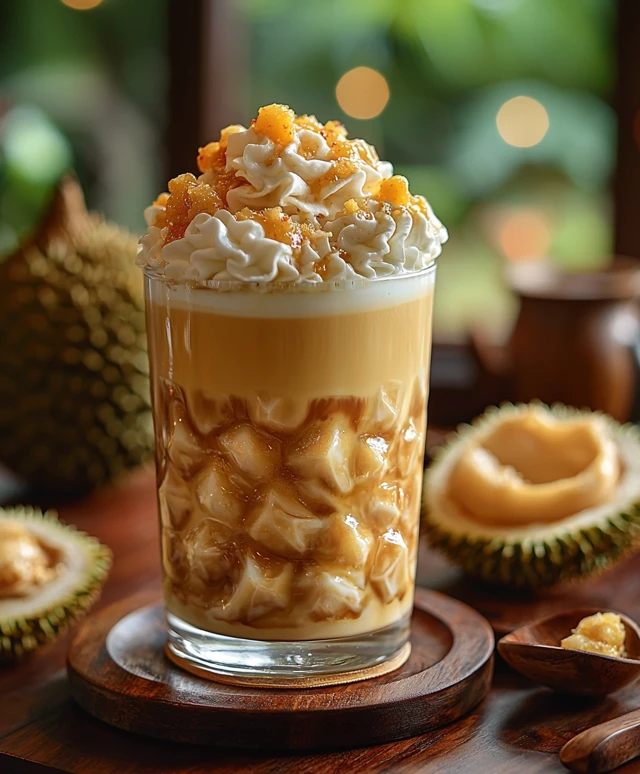 Café au durian