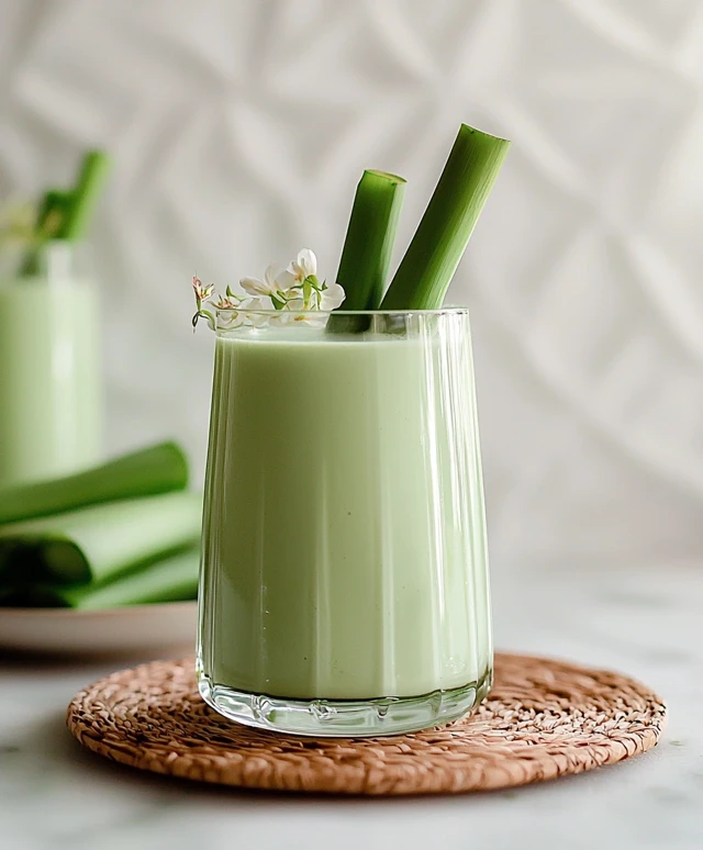 Lait de soja pandan