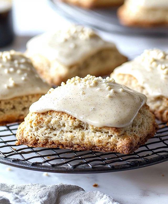 Scones Earl Grey vanille
