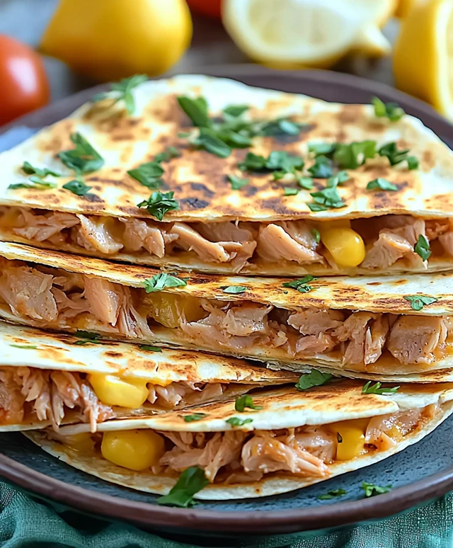 Quesadilla thon
