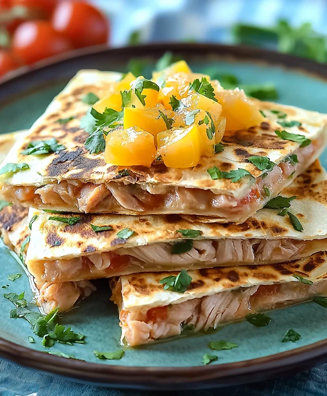 Quesadilla thon