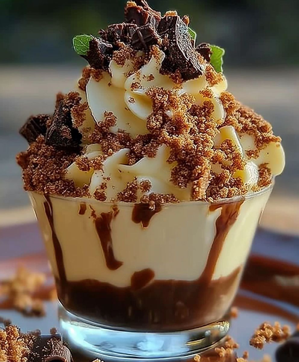 Coupes vanille chocolat