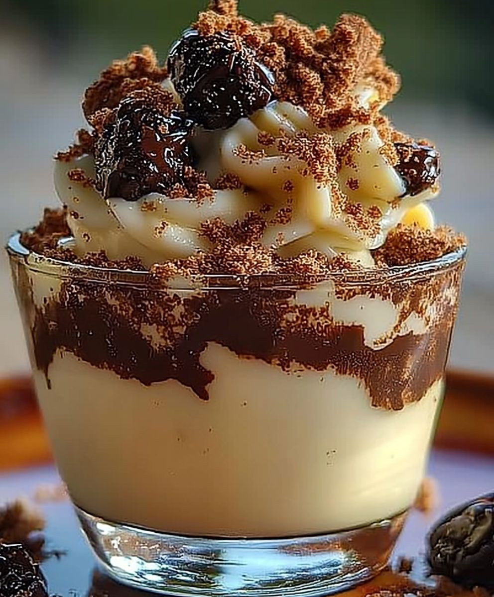 Coupes vanille chocolat
