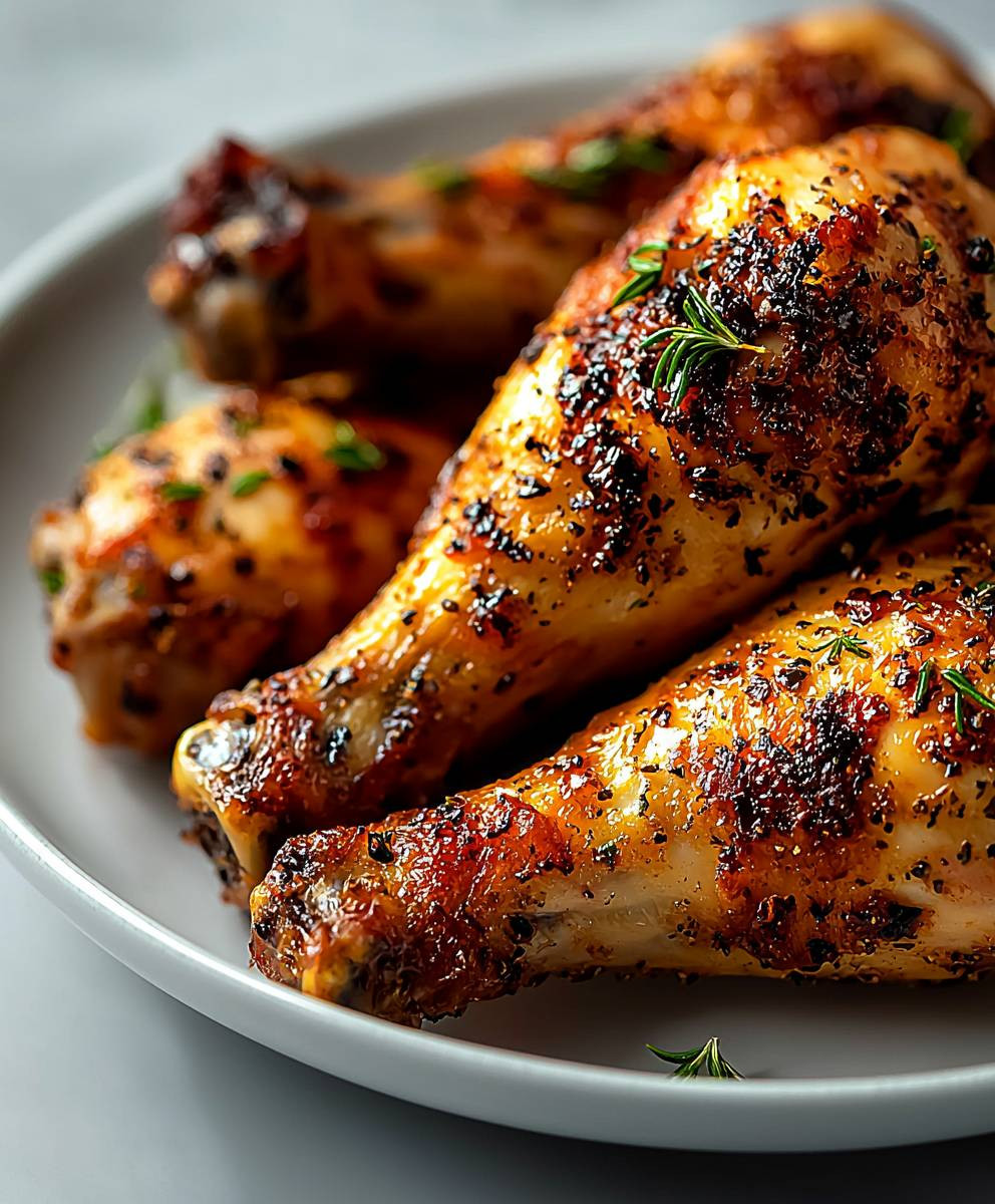 Cuisse de poulet croustillante