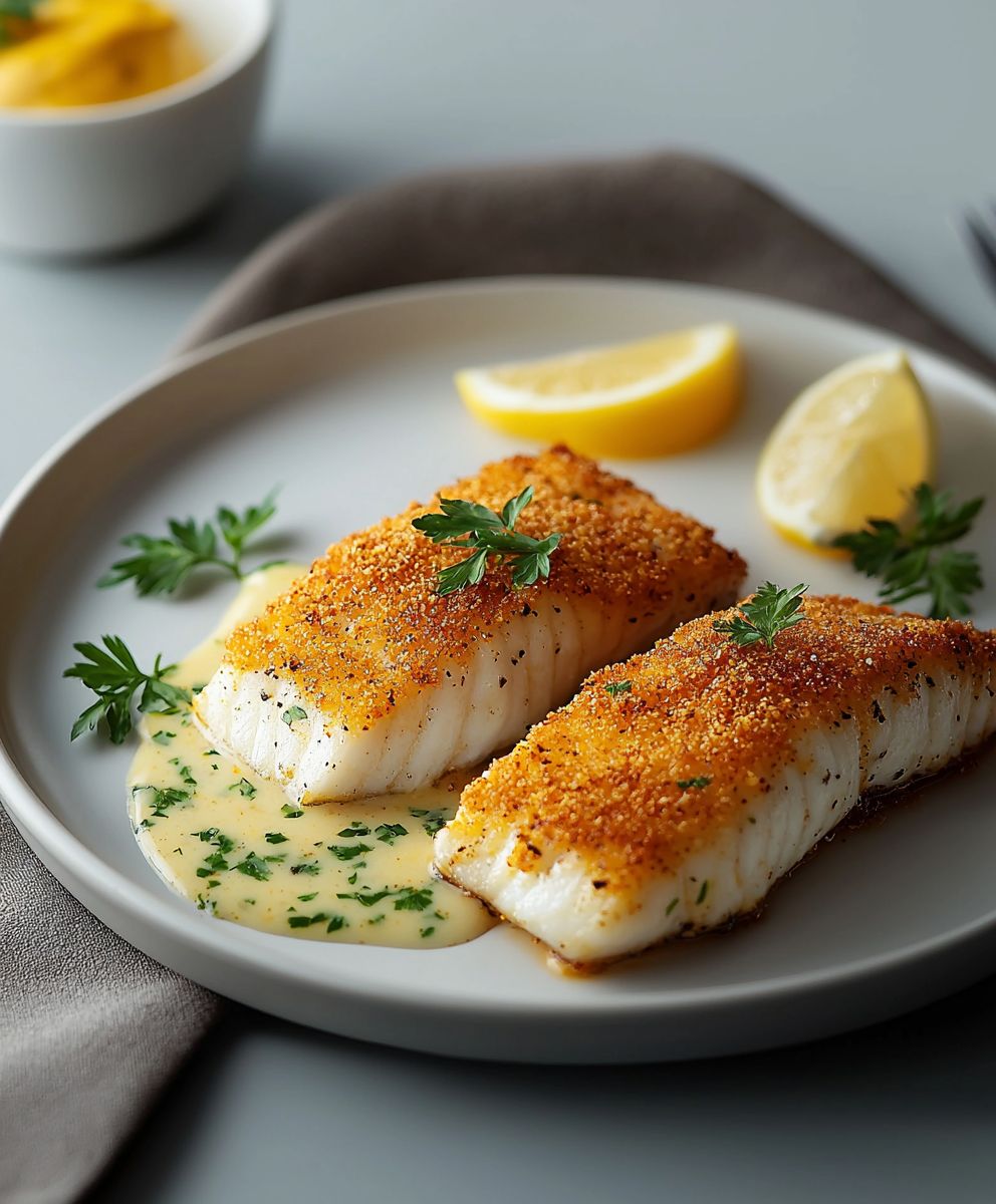 Poisson pané air fryer Ninja