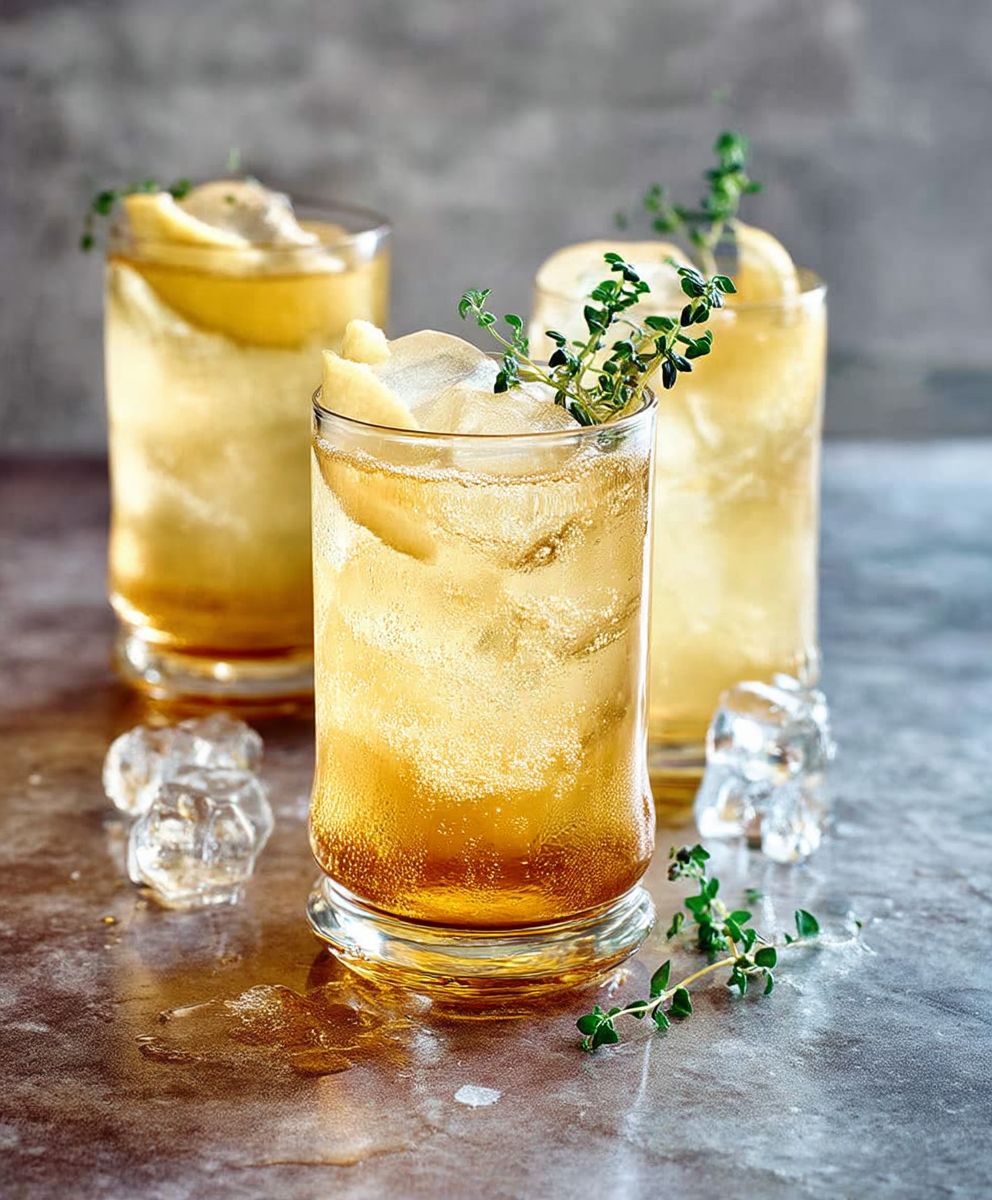 Cocktail whisky gingembre