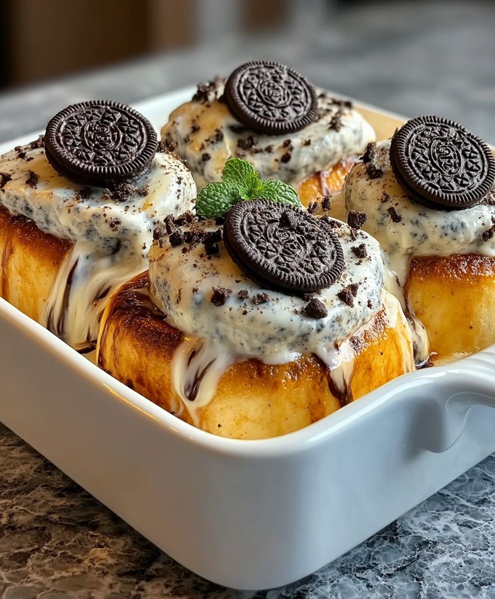 Cookies and Cream Rouleaux