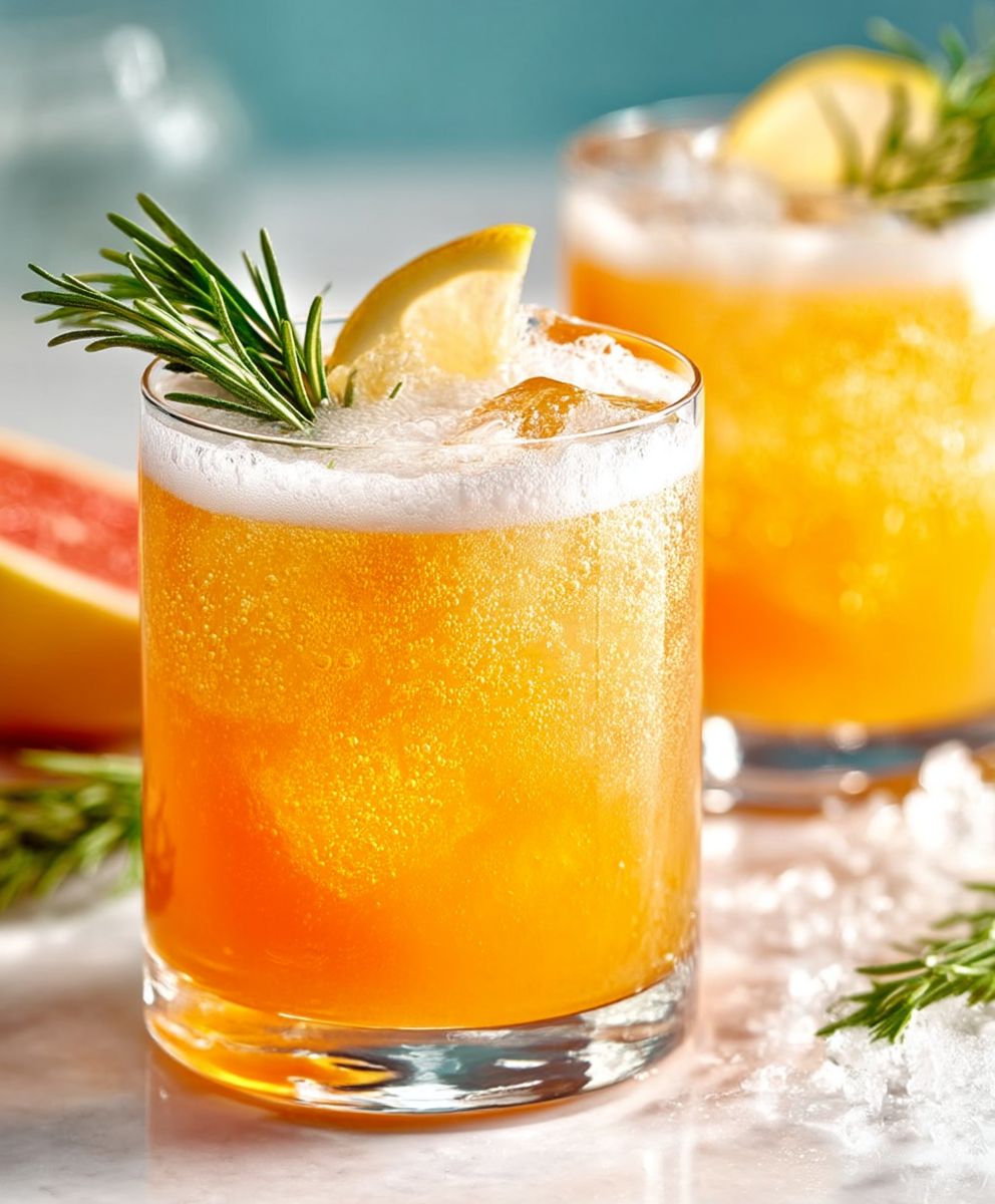 Cocktail bière épinette pamplemousse