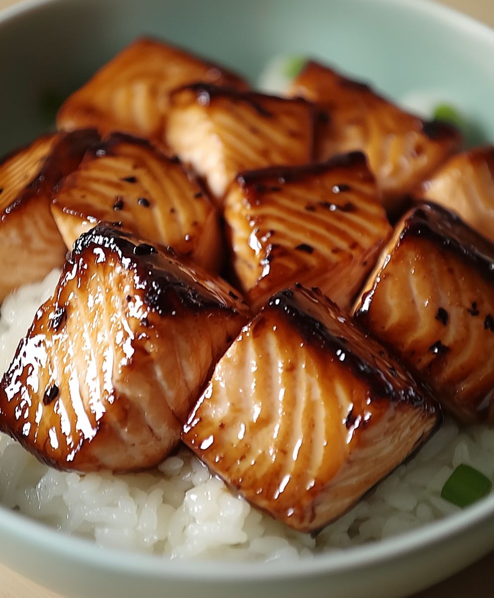 Saumon Teriyaki au Four