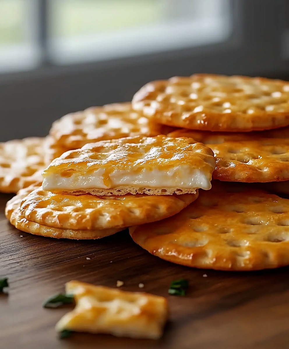 Crackers au fromage