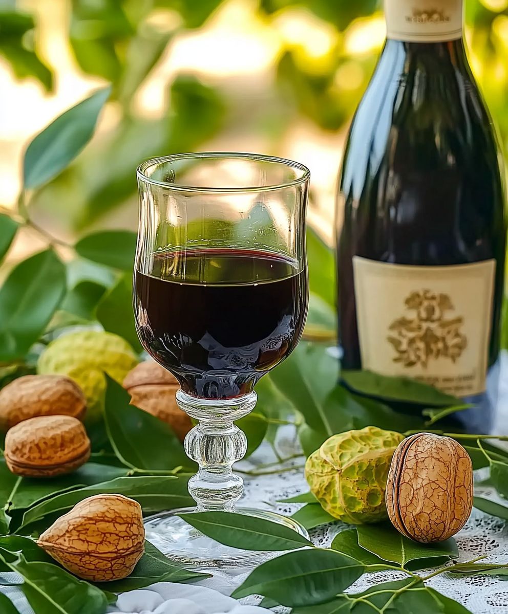 Vin de noyer périgord