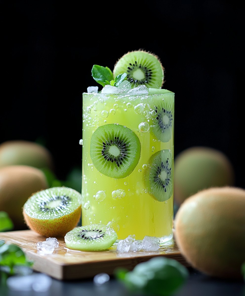 Kiwi et carambole rafraîchissant