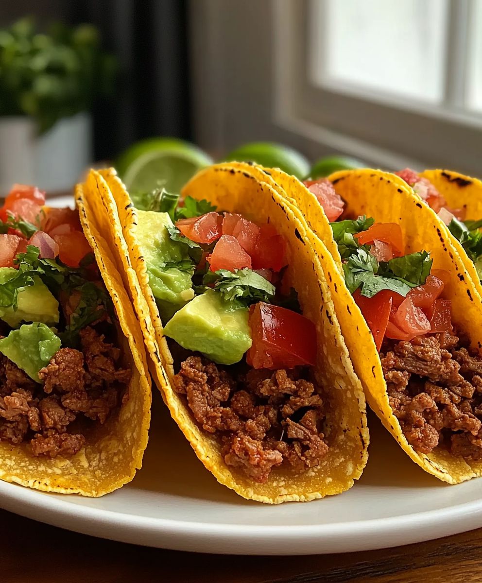 Tacos classiques au boeuf