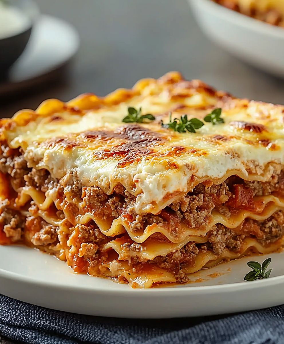 Lasagnes casserole