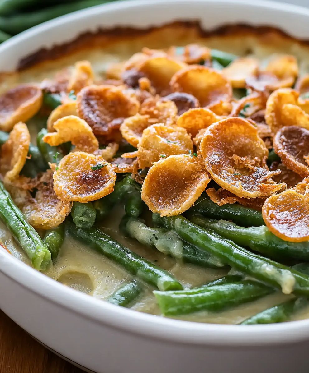 Casserole haricots verts