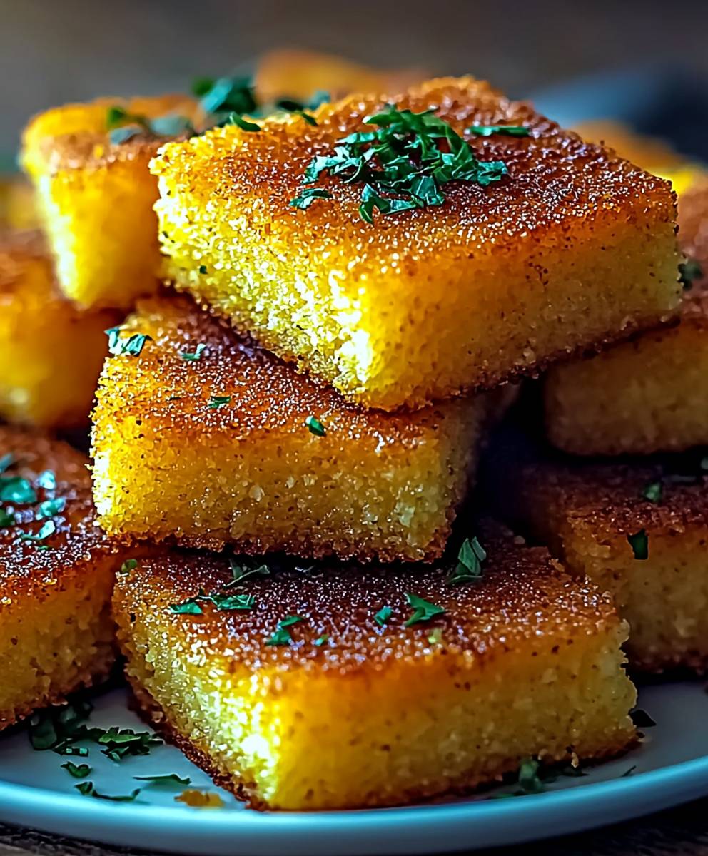 Pain de maïs frit