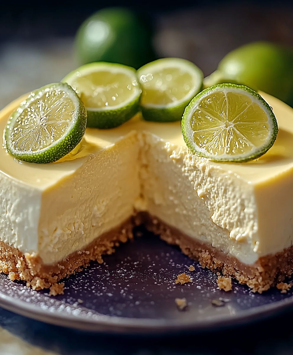 Cheesecake citron et citron vert