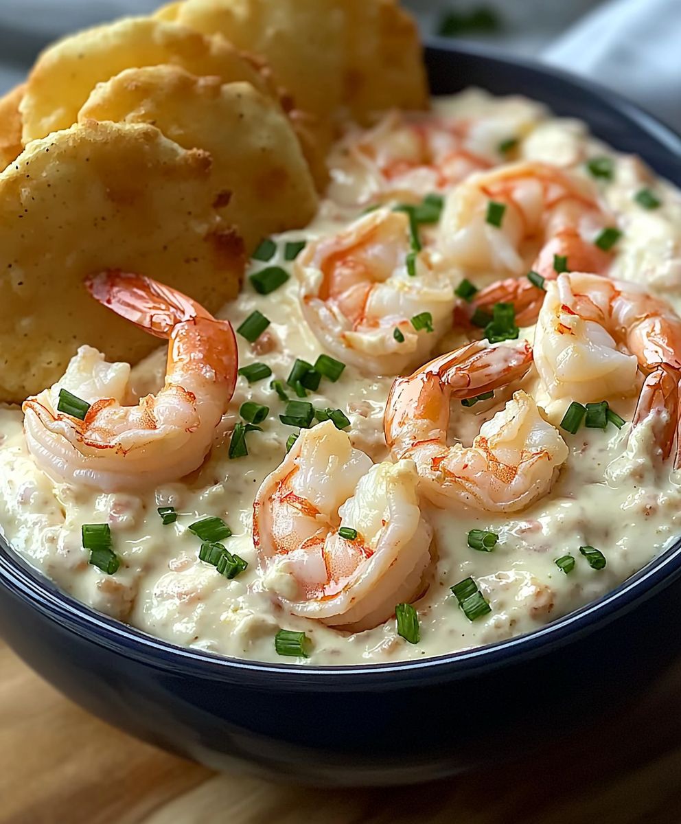 Dip aux crevettes délicieux