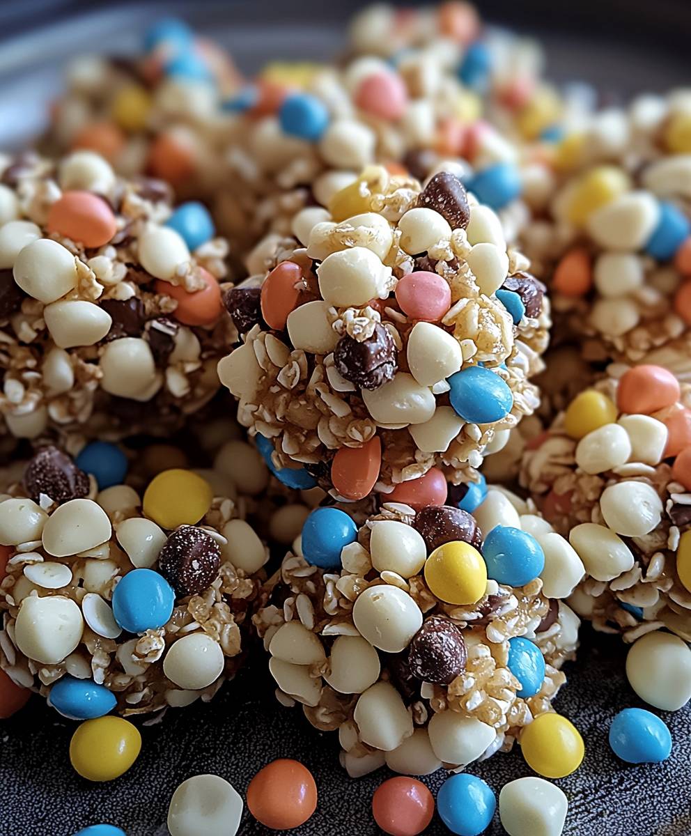 Clusters sans cuisson enfants