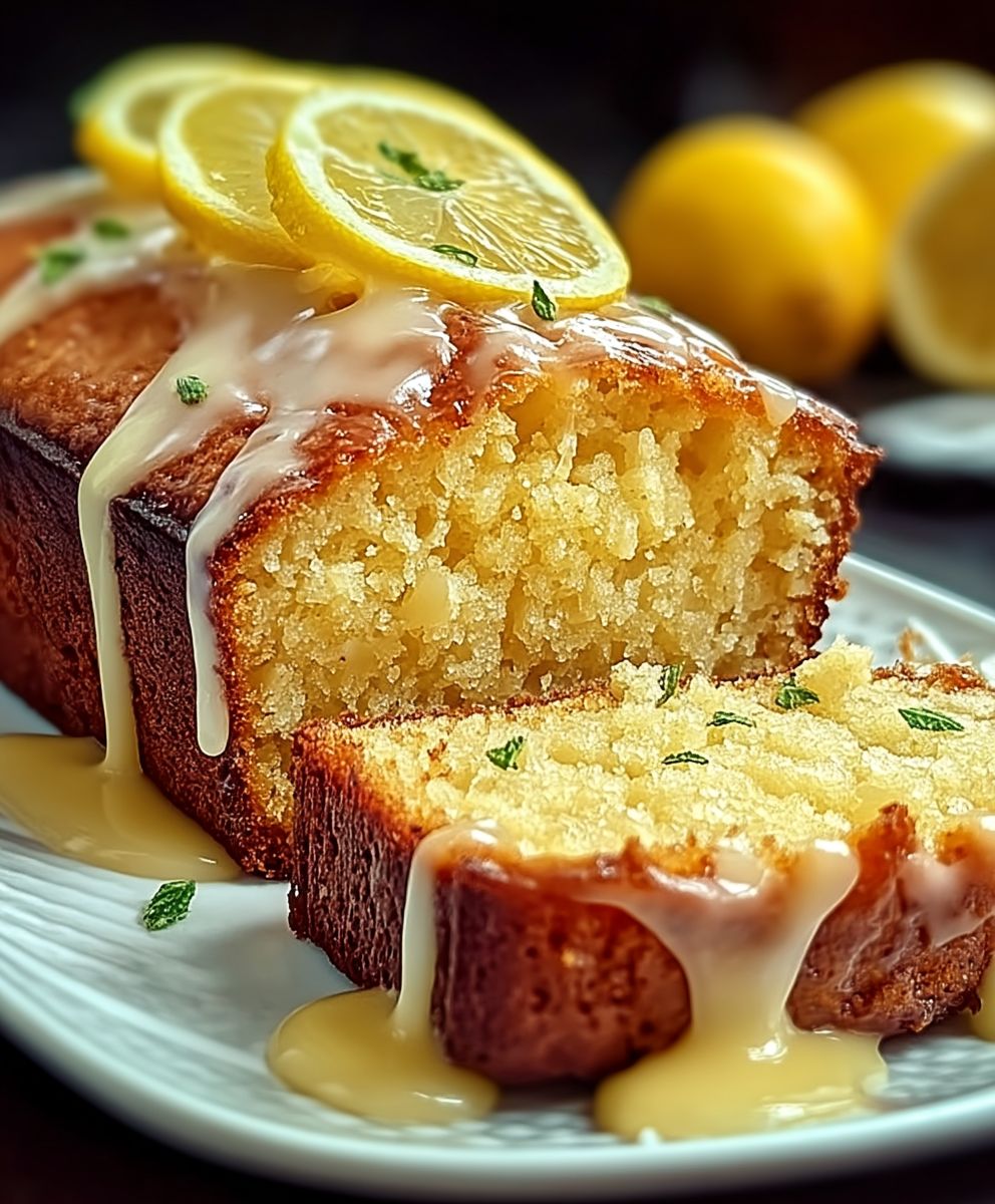 Gâteau citron avoine