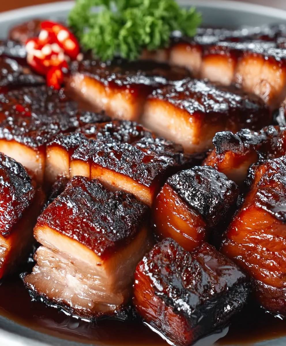 Char Siu porc BBQ chinois