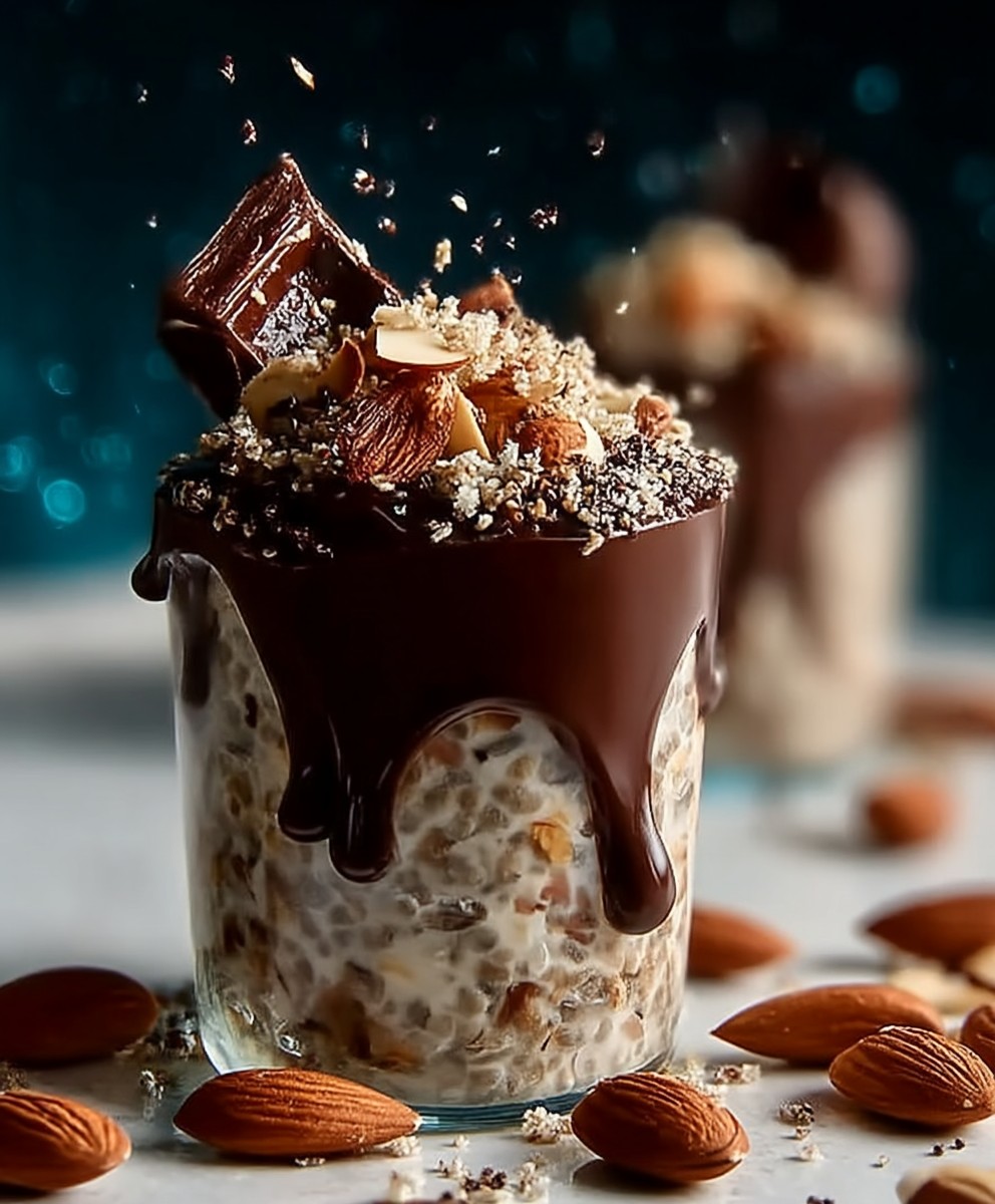 Flocons avoine Almond Joy nuit