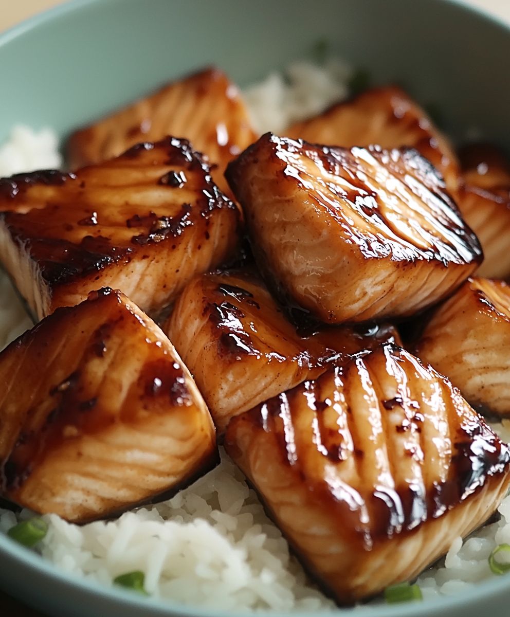 Saumon Teriyaki au Four