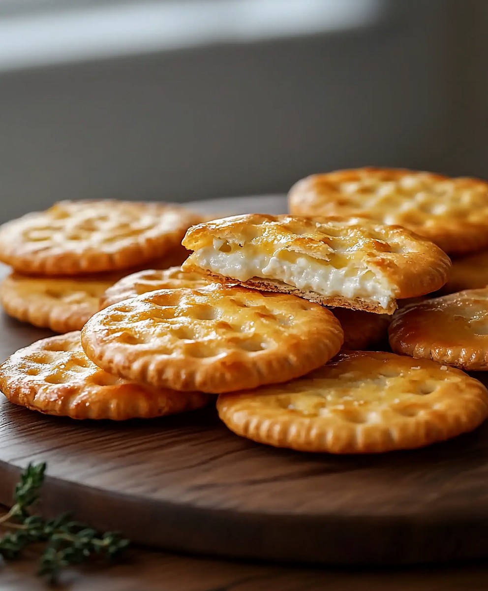 Crackers au fromage
