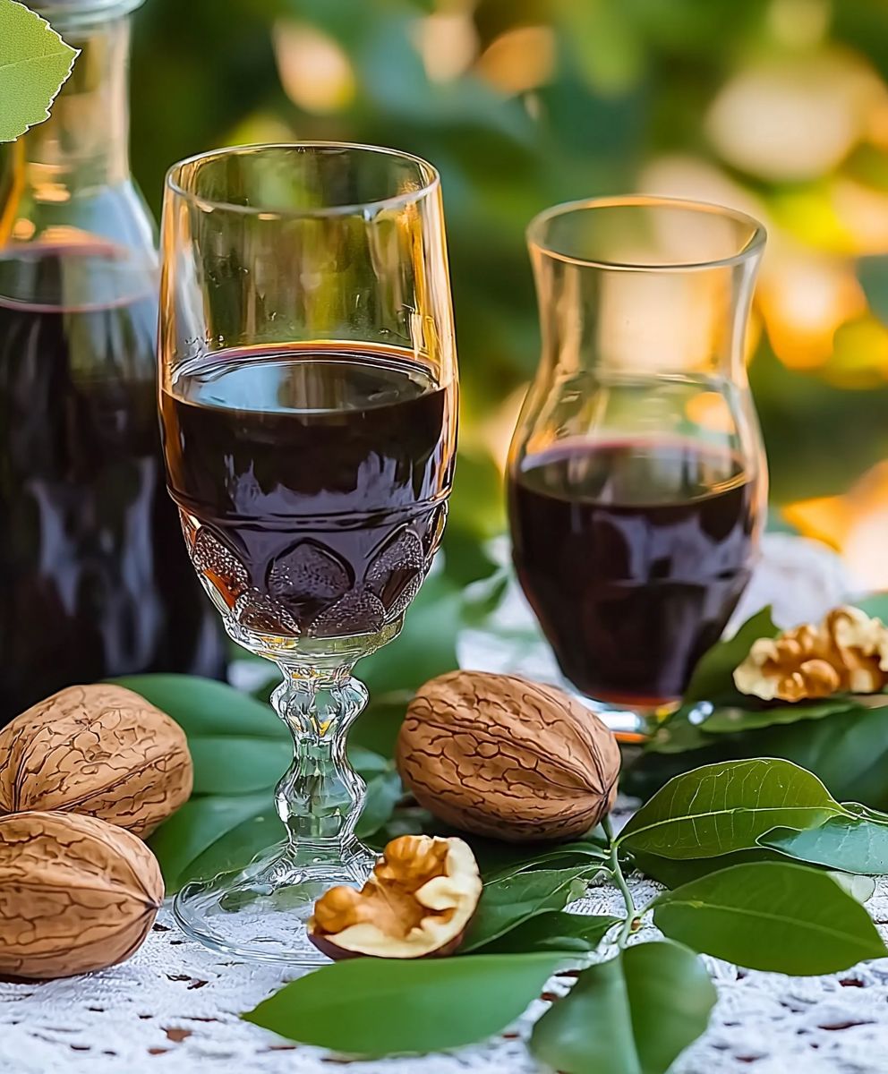 Vin de noyer périgord