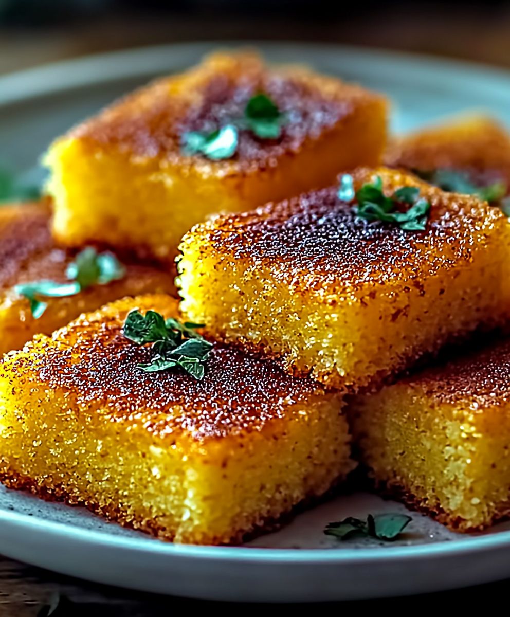 Pain de maïs frit